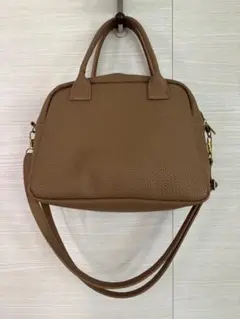 NATURAL BEAUTY BASIC ブラウン2ウェイバッグ