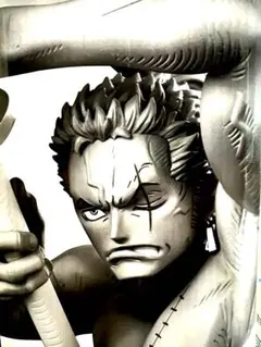 新品未開封品　ゾロ十郎　BWFC SMSP D賞　フィギュア　半券付　二次元彩色