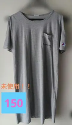 Champion 半袖 ポケットTシャツ グレーのサムネイル