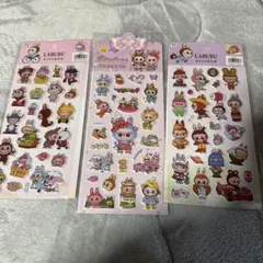 ラブブ　3D ぷっくり　シール　未開封