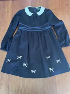 TOCCA 120 ワンピース　ネイビー　紺