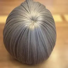 グレーショートウィッグ