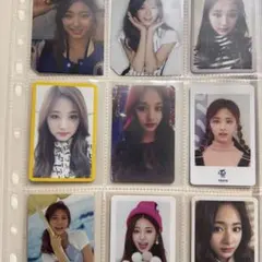 【コメント必須】TWICE ツウィ　トレカセット