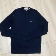 アニヤハインドマーチ　ユニクロ　メリノクルーネックセーター　ネイビーL
