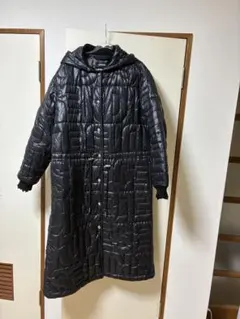 DIESEL ロゴ キルティングロングコート