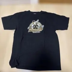 引退記念品レア 読売ジャイアンツ 阿部慎之助 Tシャツ ブラック XL