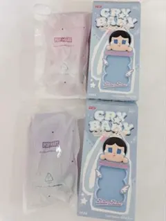 【新品　内袋　未開封】POP MART CRYBABY カードホルダー　2個
