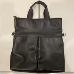 COACH ブラック レザー ショルダーバッグ トートバッグ（美品‼️）