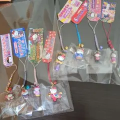 激レア⭐︎ハローキティストラップ根付け春夏秋冬4種セット 激レア⭐︎ハローキティストラップ根付け春夏秋冬4種セット - メルカリ