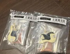 fender ガチャミニチュアコレクション2 ベース　白 2つ