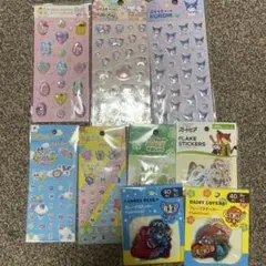 サンリオキャラクターズ　ストーンシール　たまごっちプチプチシールなどまとめ売り