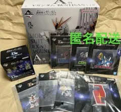 ①一番くじ 機動戦士ガンダム νガンダム/MSヘッド/ラバー/アクリル　9点