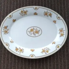 【ビンテージ】イギリス　Spode スポード　AUSTEN　オーバル大皿のサムネイル