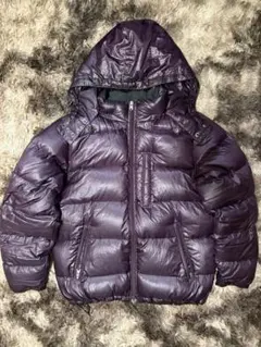 OLD GAP オールドギャップ ファーダウン 紫 光沢 Y2K 平成ギャル