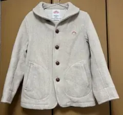 DANTON ダントン　ウールモッサシングルジャケット　38 ベージュ