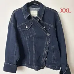 GU rokhコラボ！デニムジャケット メンズにも！ 2XL