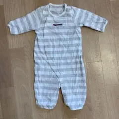 【50-60サイズ】ベビー長袖ロンパース/mikihouse/綿100%