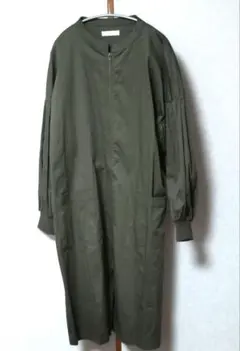 fifth 　ノーカラー　コート　ロング サイズM 　未使用に近い