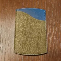 【summer様専用】栃木レザー パスケース CALM(NV/KAK)