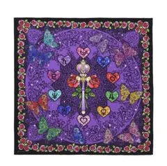 美少女戦士セーラームーン × ANNA SUI プリントハンカチ　ローズ柄のサムネイル