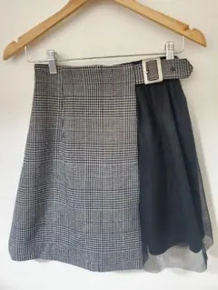 EATME チェック レース スカート