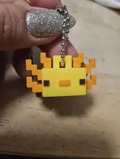 マインクラフト ウーパールーパー キーホルダー