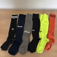 サッカー　ソックス 6足セット アスレタ　スパッツィオ　アンブロ