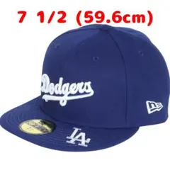NEW ERA 59FIFTY ドジャース バイザーロゴ レア ロイヤルブルー