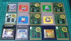 GB　ポケットモンスター赤・緑・青・黄・銀・金・クリスタル・カードGB セット