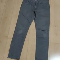 GU カラースキニーデニムパンツ