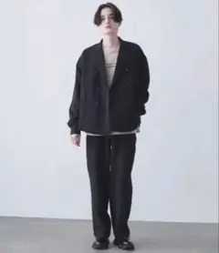 CTHY TECHWOOL BAGGY SARROUEL SLACKS BL 1 - メルカリ