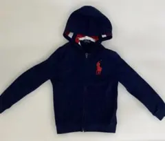 ポロ•ラルフローレン パーカー ビッグポニー 130 ネイビー