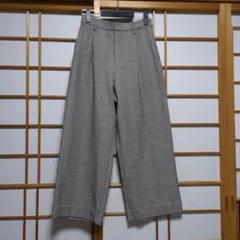ロペピクニック　グレーチェック　レディースパンツ