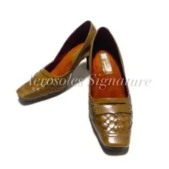 Aerosoles Signature ブラウン レザー ハイヒールのサムネイル