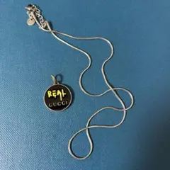 GUCCI ロゴペンダント ネックレス