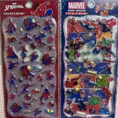 【正規品】マーベル　スパイダーマン　プチドロップシール　MARVEL作品