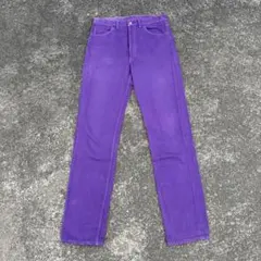 USA製 Levi’s 501 W33 後染め パープルデニム 紫 90sのサムネイル