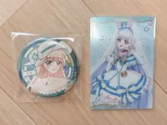 わんだふるぷりきゅあ　猫屋敷ユキ　憧レ百貨店　缶バッジ　カード