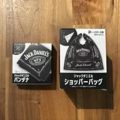 Jack Daniel's 쇼퍼백 반다나 2점 세트