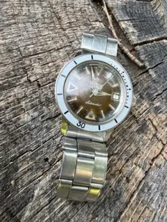 zodiac シーウルフ リベットブレス トロピカルダイアル ビンテージ 