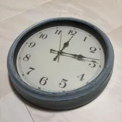 電波時計　壁掛け時計　ビンテージ風