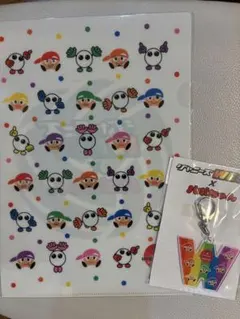 ジャニーズWEST × バボちゃん クリアファイル キーホルダー