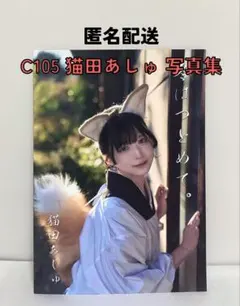 【匿名配送】猫田あしゅ コミケ C105 写真集