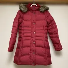 Eddie Bauer ファー付き ダウンコート 700FILL POWER 赤