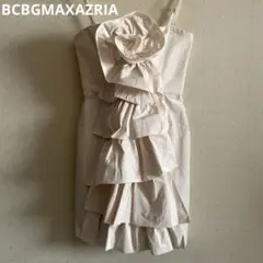 新品❤️BCBGMAXAZRIA ストラップ付ドレス❤️ウェディング ❤️ワンピース
