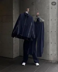 PUMA x ANREALAGE 2IN1 ブラック ロングコート - メルカリ