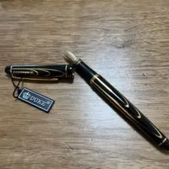 超希少品！DUKE 14K万年筆　完全未使用品　専用ケース、ブランド袋付き 超希少品 DUKE 14K万年筆 完全未使用品 専用ケース ブランド袋