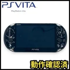【動作確認済】PlayStationVita /PCH-2000 ブラックカーキ