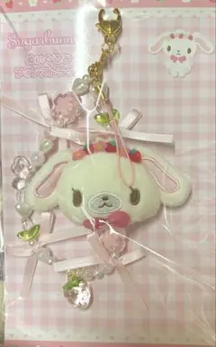 シュガーバニーズ フォンストラップ しろうさ キーホルダー SPINNS