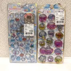 ぷくぷくあわわちゃん　シール 2点セット